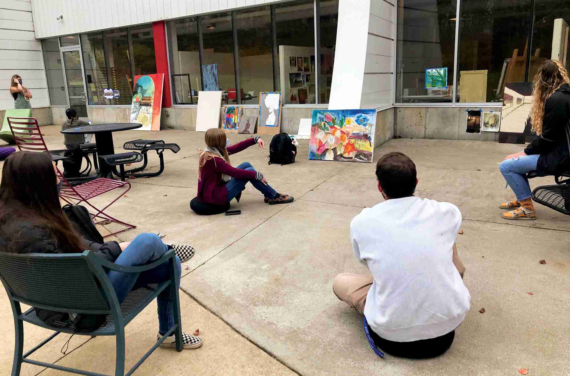 THE PATIO - How a little-used outdoor space at Calder Art Center became ...